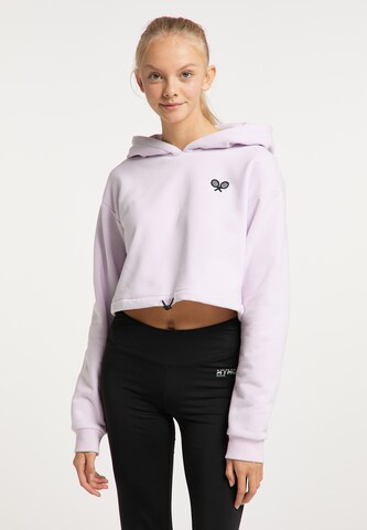 myMo ATHLSR Sweatshirt in Lila: predná strana