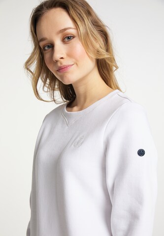 DreiMaster Maritim Sweatshirt in Weiß