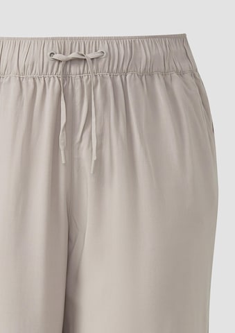 Wide Leg Pantalon QS en beige