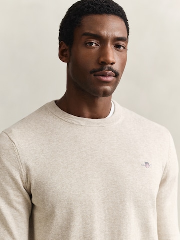GANT Свитер 'CLASSIC' в Бежевый