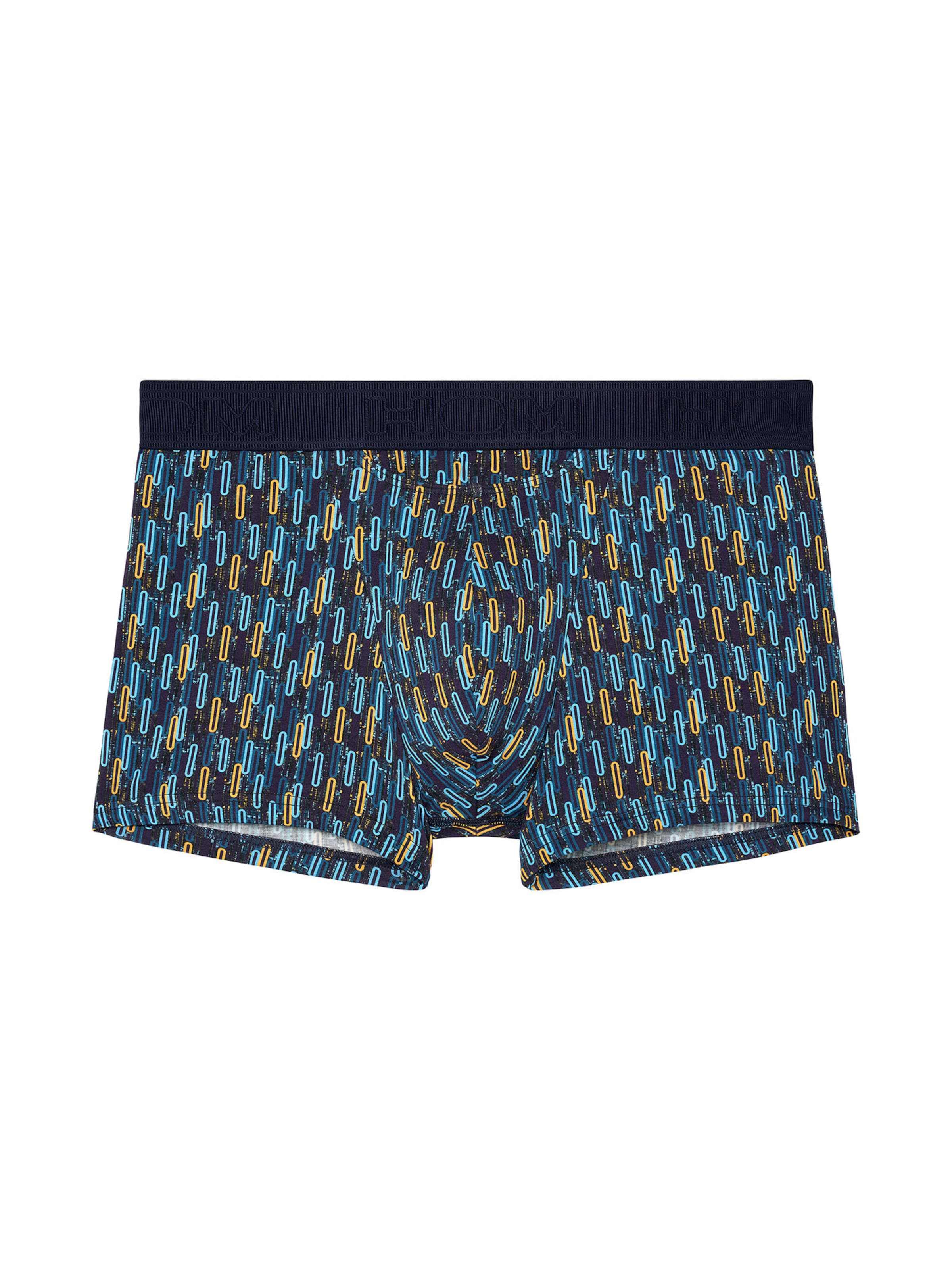 HOM Retro Boxer Briefs ' HO1 Westgate ' in Blau: Vorderseite