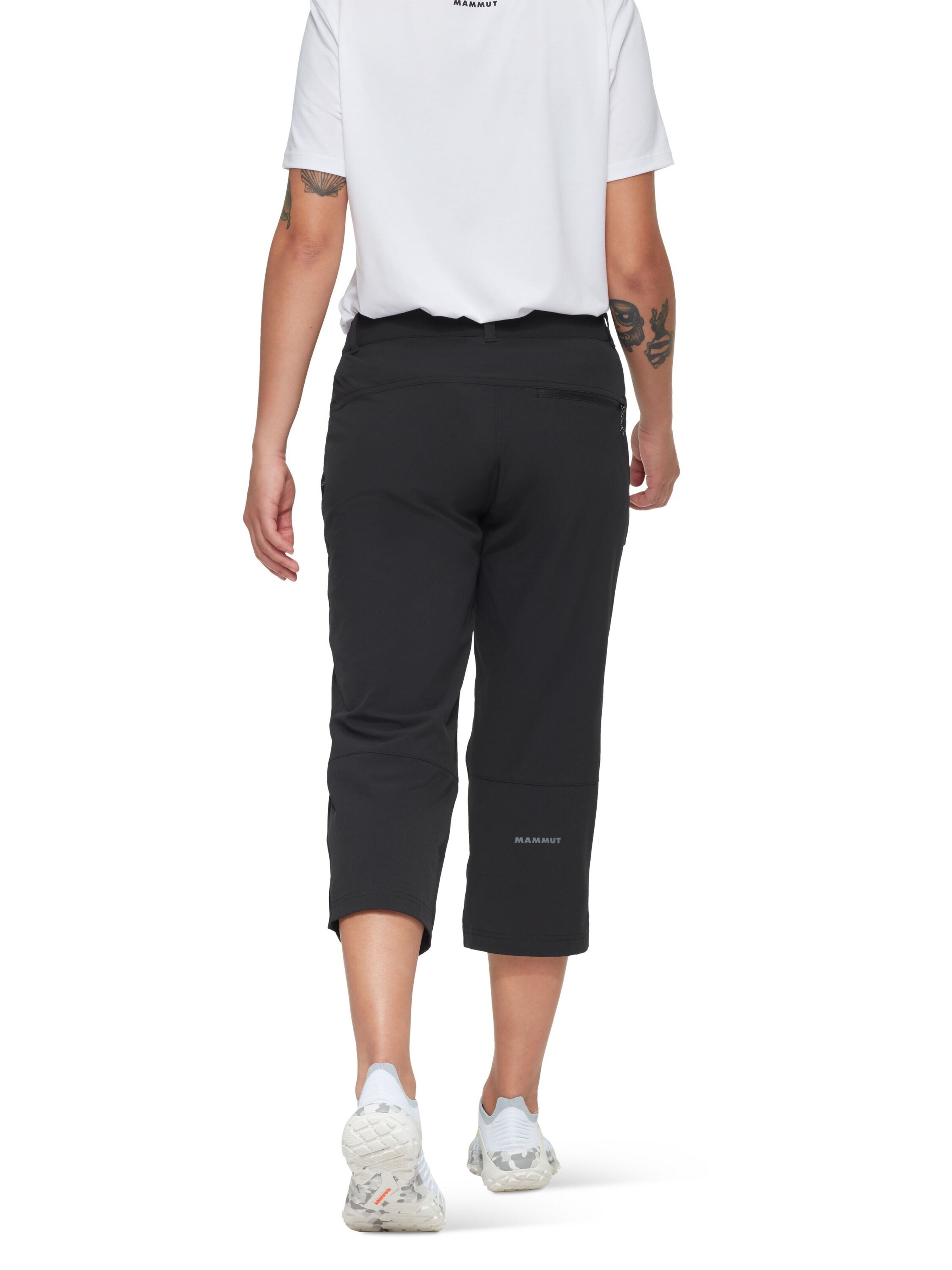 MAMMUT Regular Workout Pants in Black