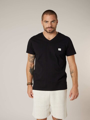T-Shirt 'VASITO' Deeluxe en noir : devant