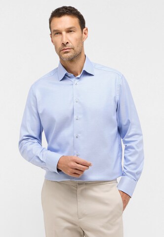 ETERNA Comfort fit Zakelijk overhemd in Blauw: voorkant