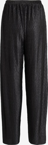 VILA Szeroka nogawka Spodnie 'Mirra' w kolorze czarny