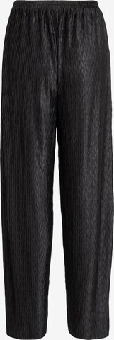 VILA Wide leg Pants 'Mirra' in Black