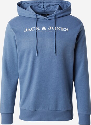 JACK & JONES Sweatshirt 'CARTER' i blå: forside