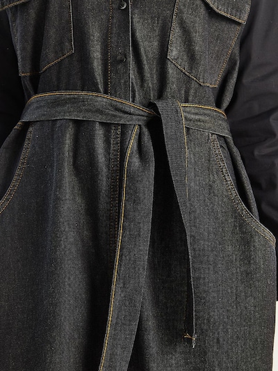 Bianco Lucci Vestidos camiseiros em preto, Vista do artigo