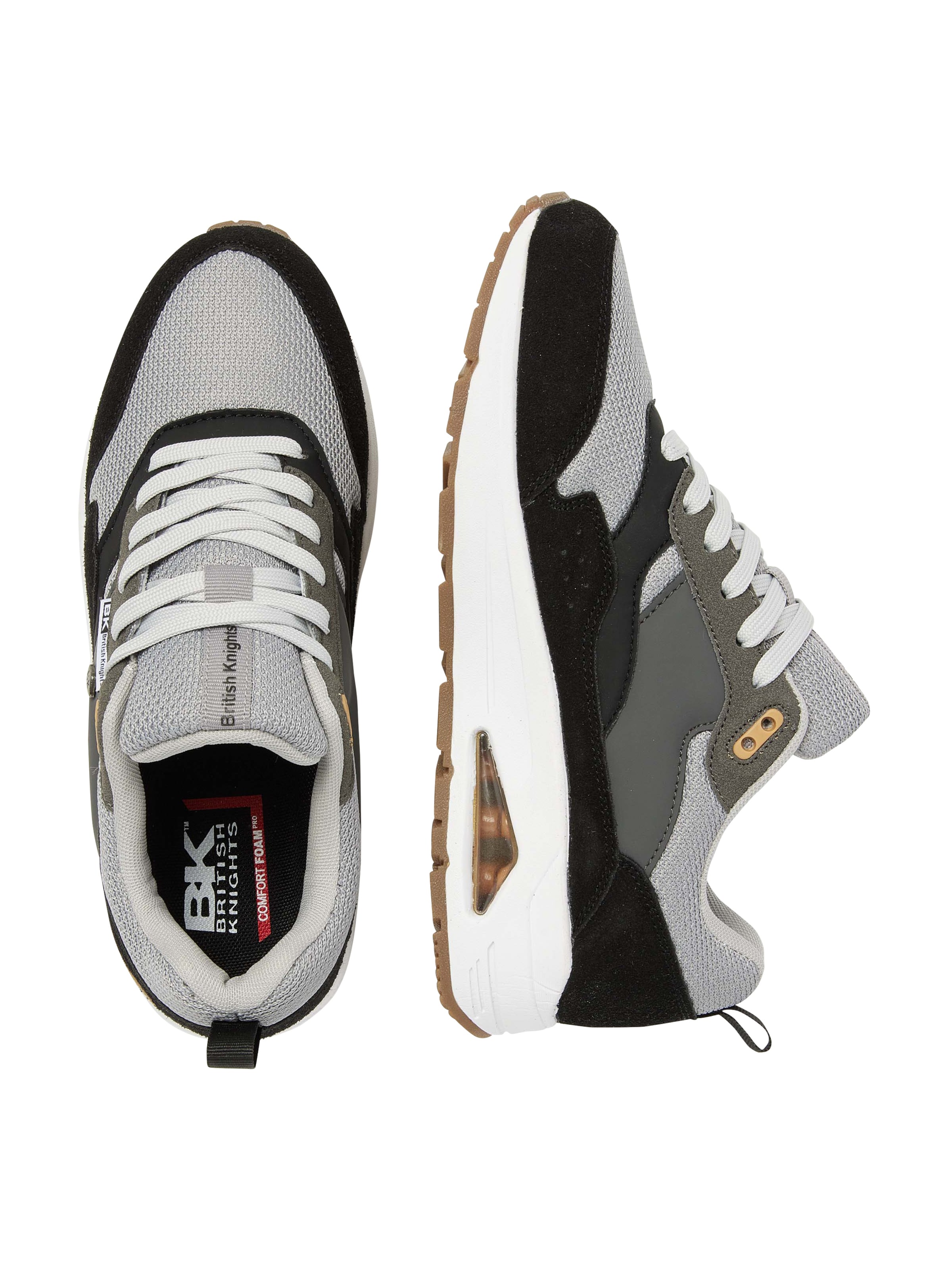 BRITISH KNIGHTS Sneakers 'Lennox' in Grey