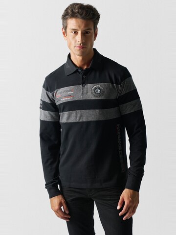 T-Shirt KOROSHI en noir : devant