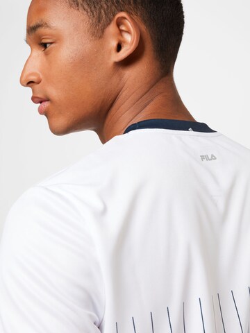 FILA - Camiseta funcional 'Mika' en blanco