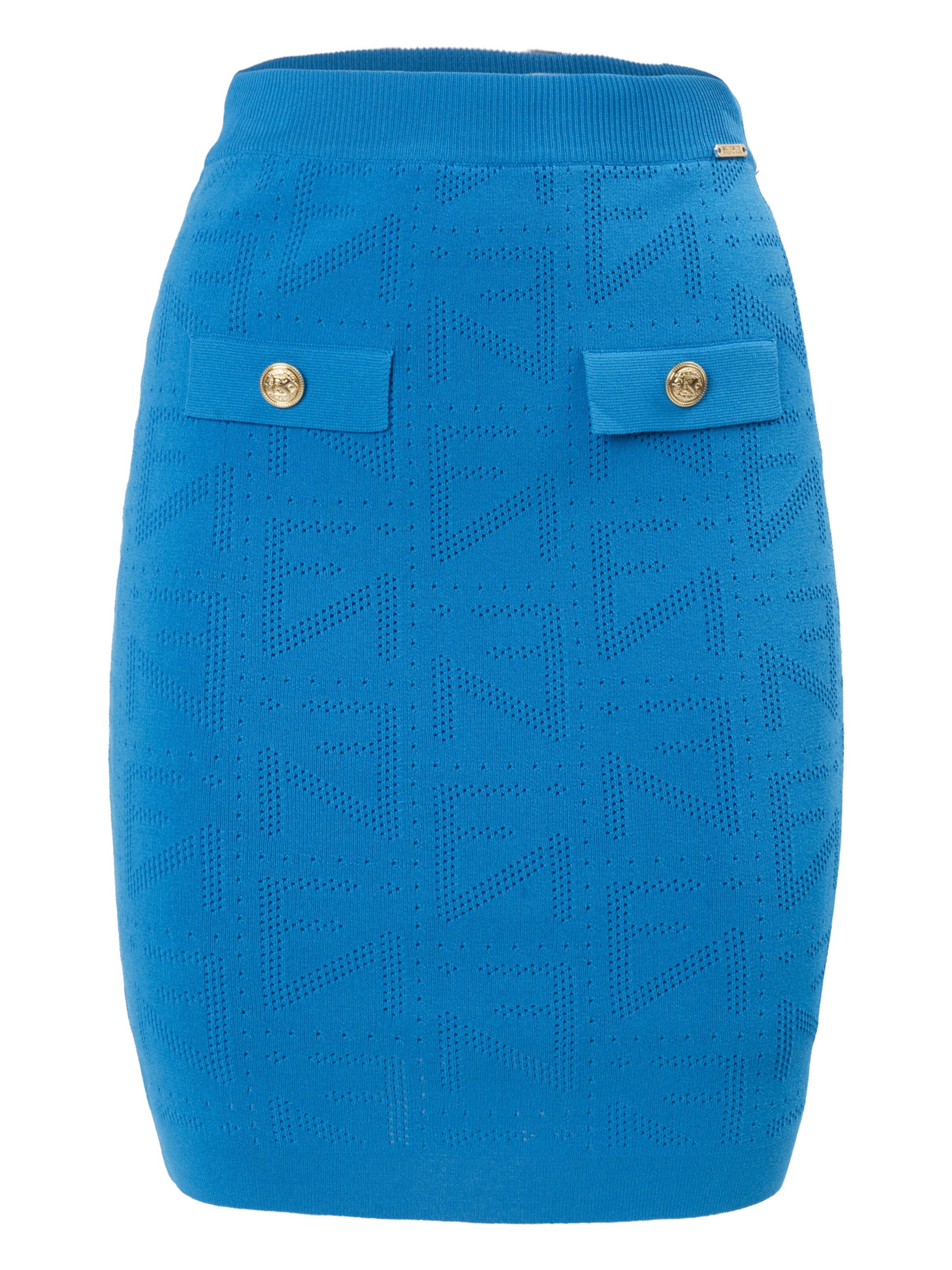 Influencer Falda en azul, Vista del producto