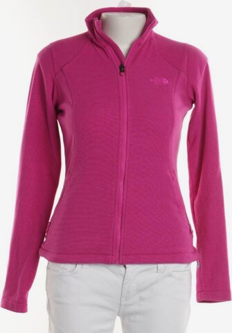 THE NORTH FACE Sweatshirt / Sweatjacke XS in Pink: predná strana