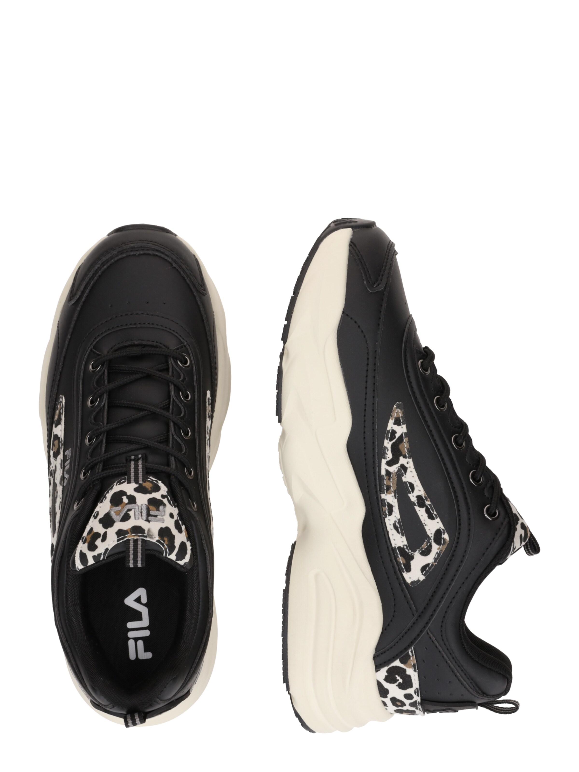 FILA Sneaker 'SKYE ZP' in Schwarz
