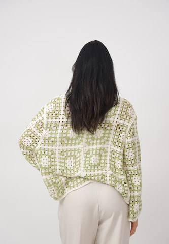 CHERRY KOKO Gebreid vest in Groen