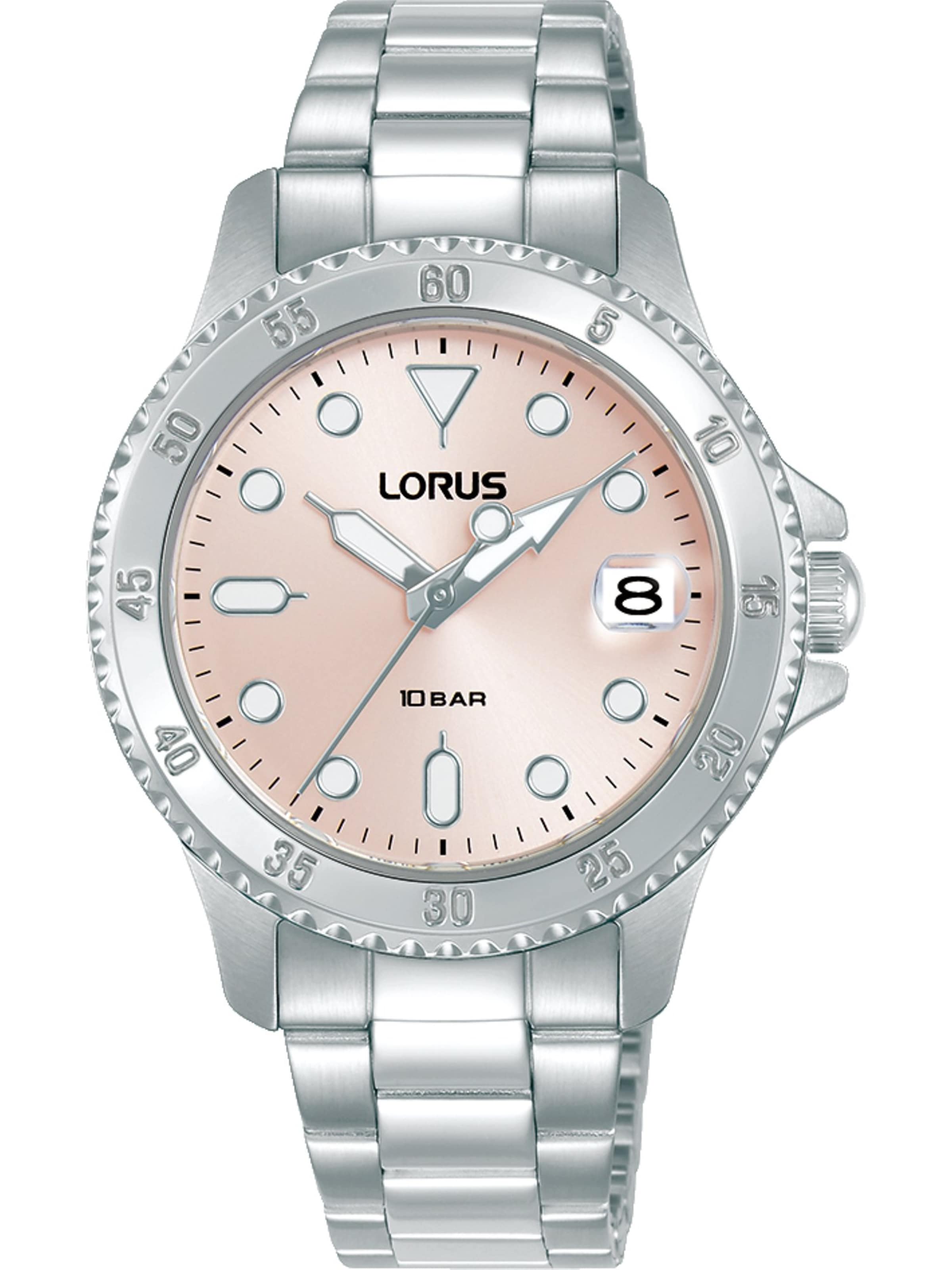 LORUS Uhr in Pink: Vorderseite