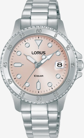 LORUS Analog Watch in Pink: front
