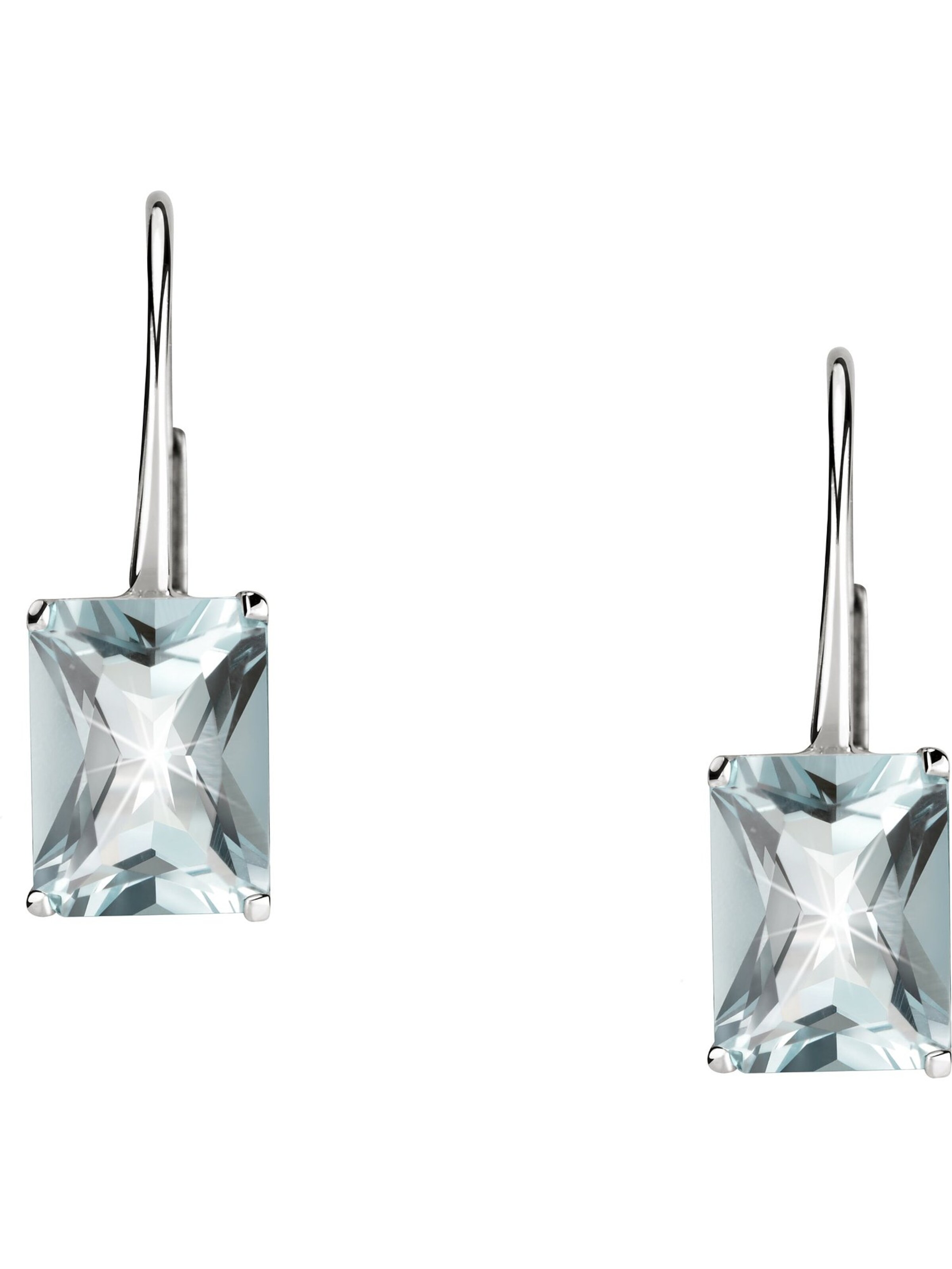 CHRIST Earrings in Blue: front