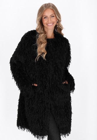 IZIA Tussenmantel 'Fashion Look' in Zwart: voorkant
