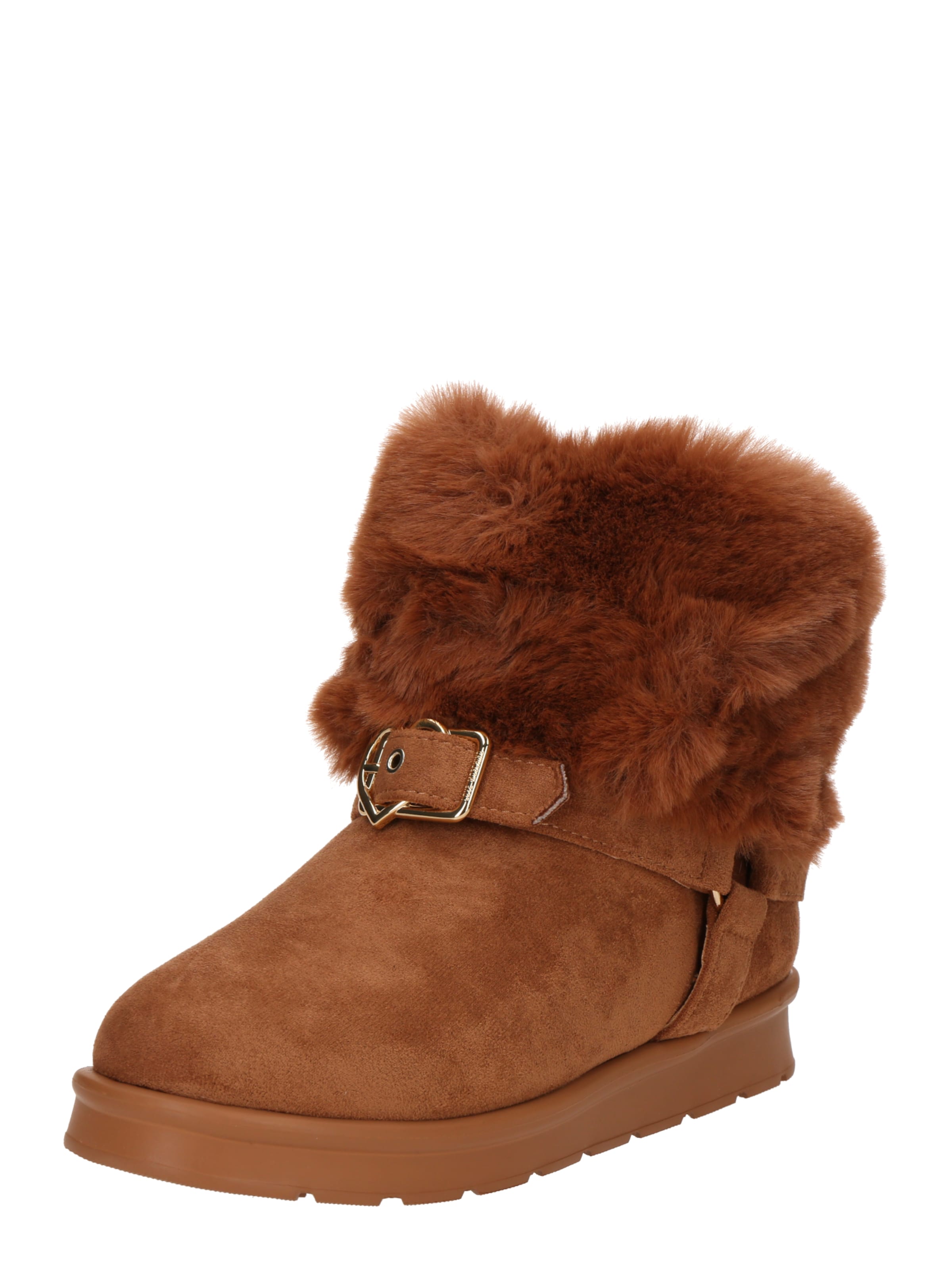 Love Moschino Ботинки &#x27;ST.TTOD.WINTER30&#x27; в Коричневый: спереди