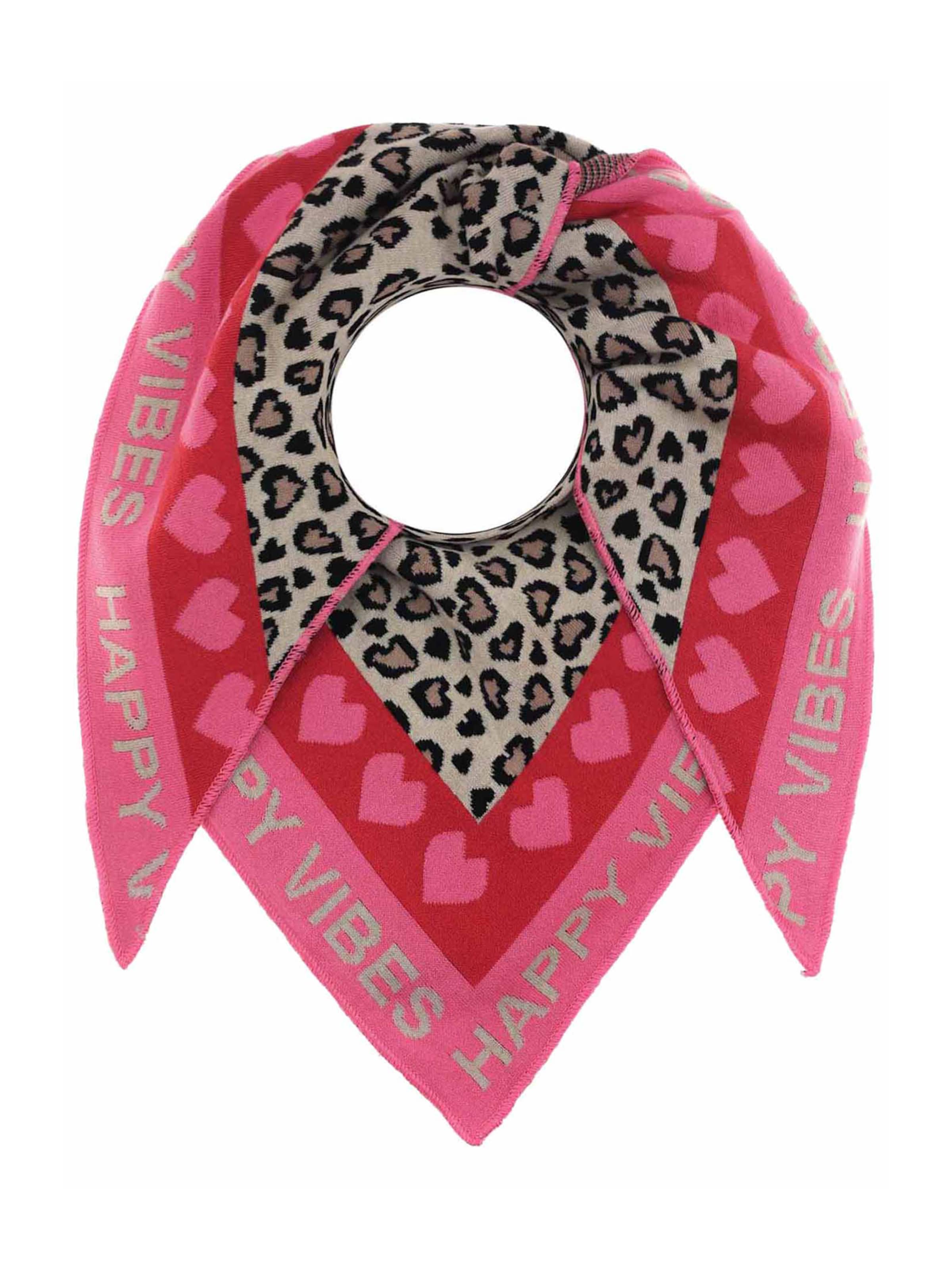 Zwillingsherz Kendő - rózsaszín: elől