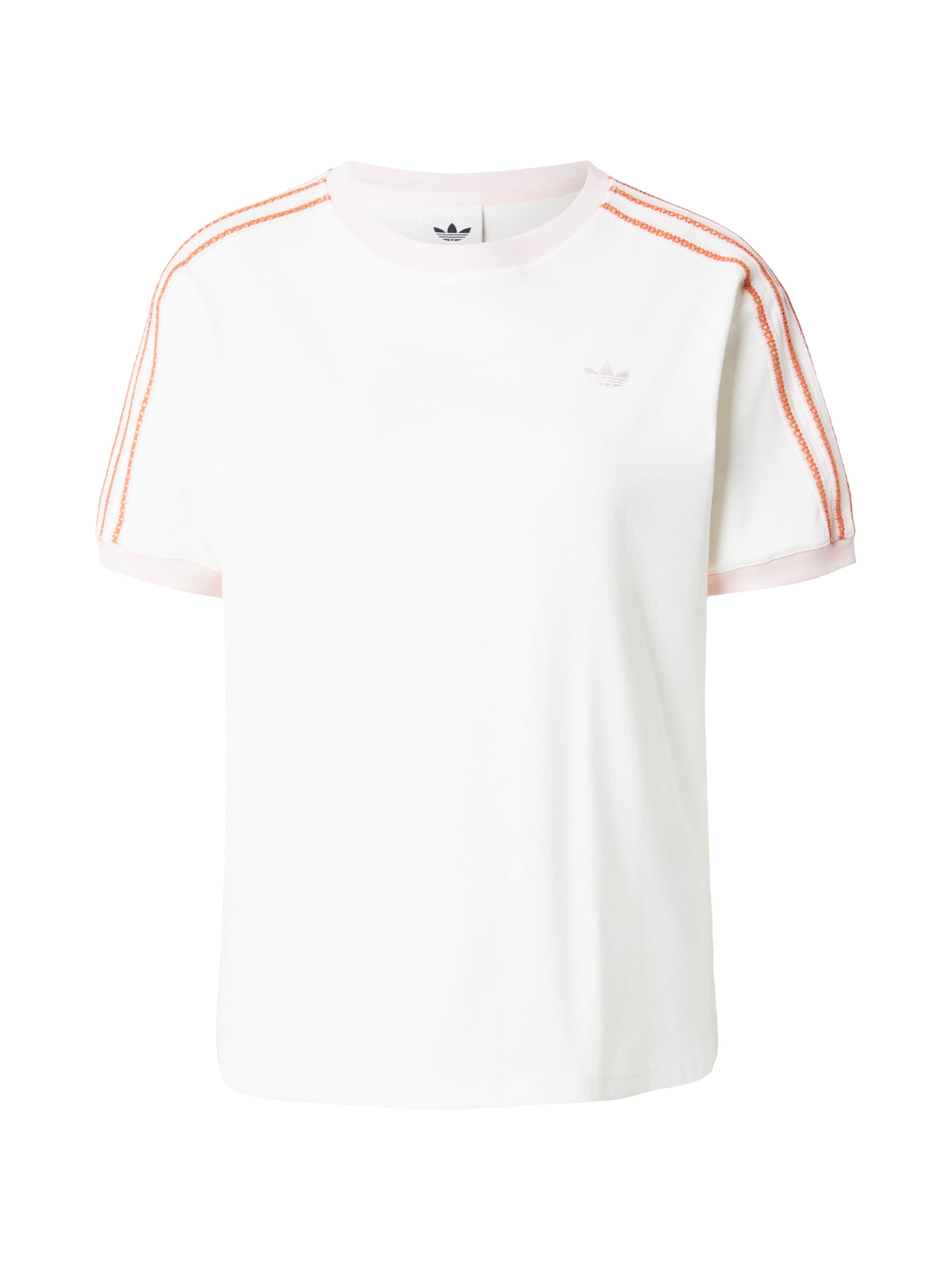 ADIDAS ORIGINALS Särk 'Summer Glow', värv valge: eest vaates