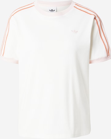 ADIDAS ORIGINALS Särk 'Summer Glow', värv valge: eest vaates