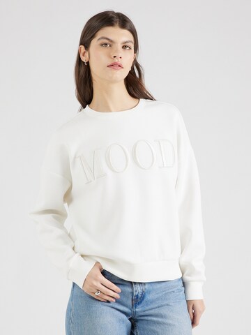 VILA Sweatshirt 'REFLECT MOOD' in White: front