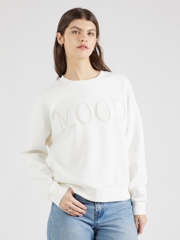 VILA Sweatshirt 'REFLECT MOOD' in White: front