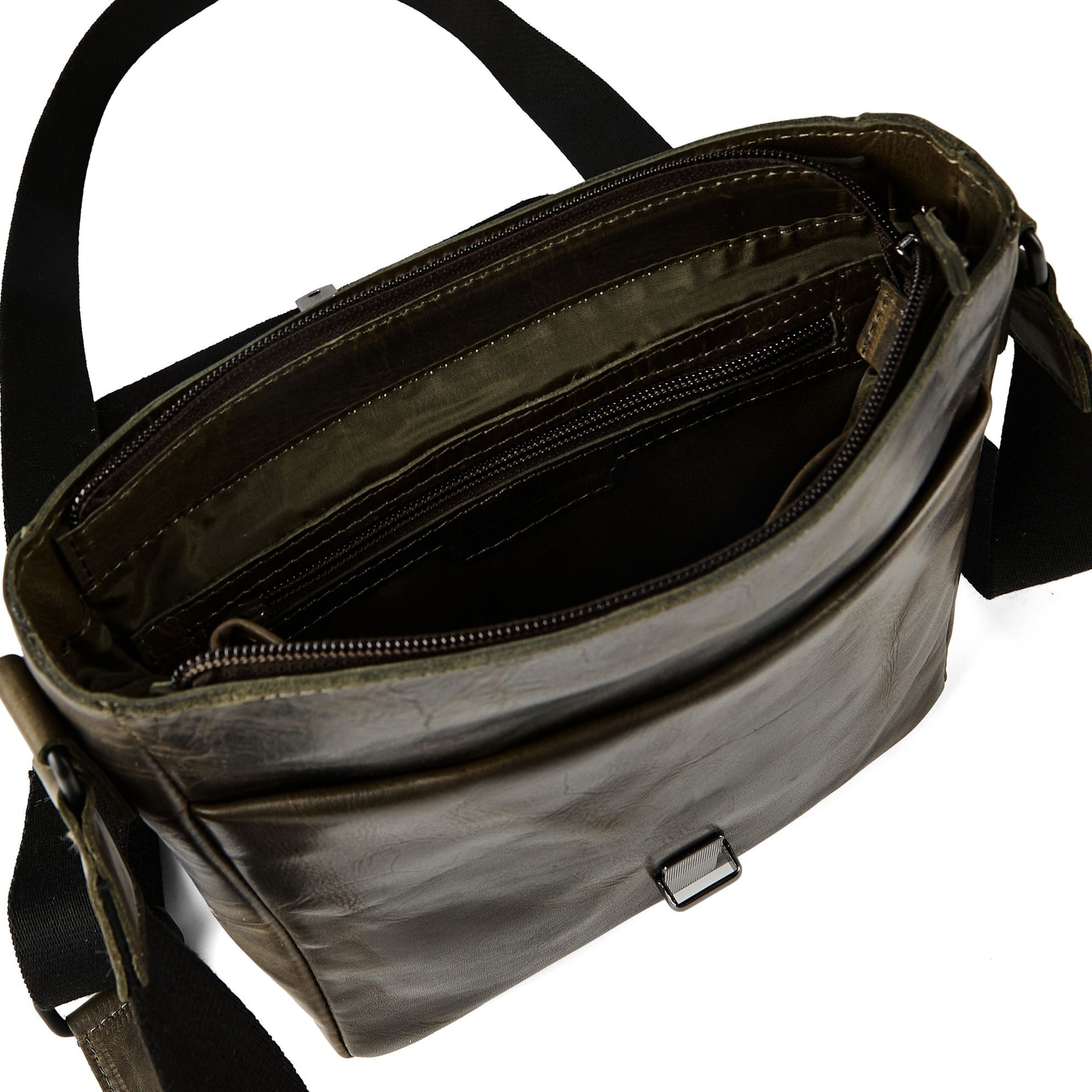 Borsa a tracolla 'Newport' di GREENBURRY in verde