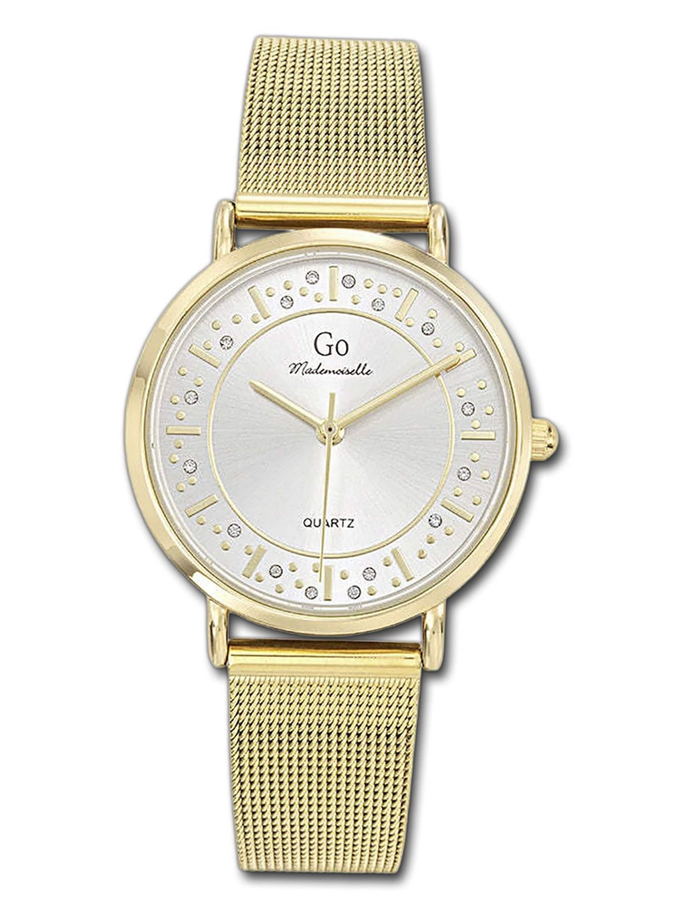 Orologio analogico di GO GirlOnly in oro: frontale