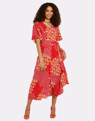 Threadbare Shirt dress 'Fruit' in Red