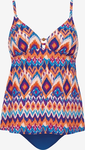 Bustier Tankini OLYMPIA en mélange de couleurs : devant