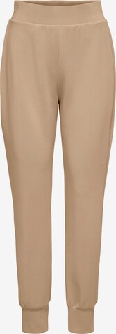 SELECTED FEMME Tapered Trousers 'Tenny' in Beige: front