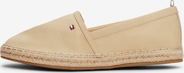 Espadrilles TOMMY HILFIGER en beige : devant