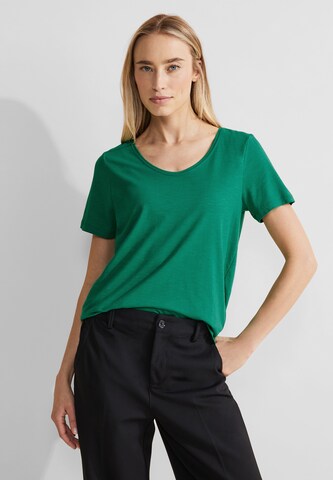 STREET ONE Shirt in Green: front