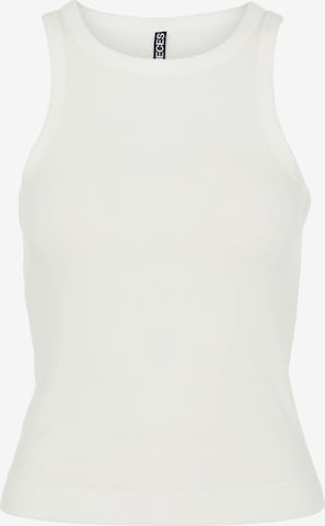 PIECES - Top 'Taya' em branco: frente