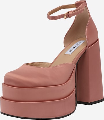 STEVE MADDEN Лодочки с открытой пяткой 'CHARLIZE' в Ярко-розовый: спереди