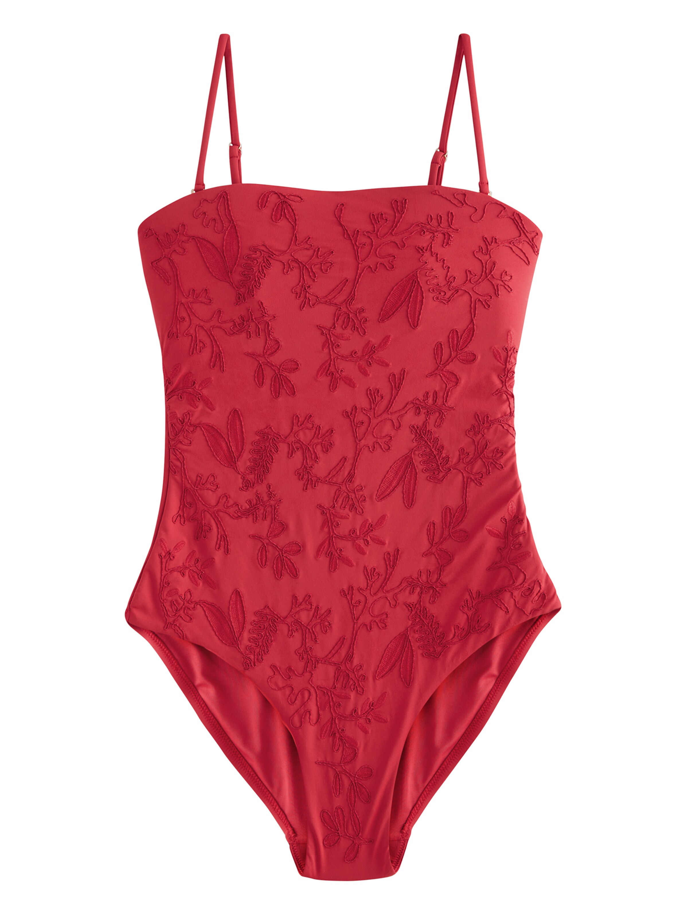 Next - Bandeau Traje de baño en rojo: frente