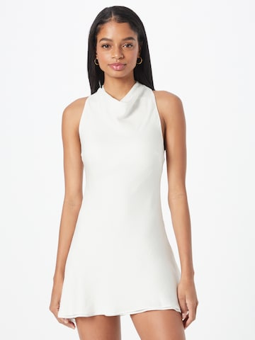 Nasty Gal Dress in Beige: front