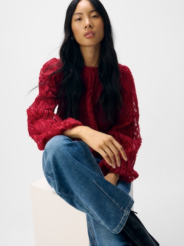 OBJECT Bluse 'OBJLUCIE' in Rot