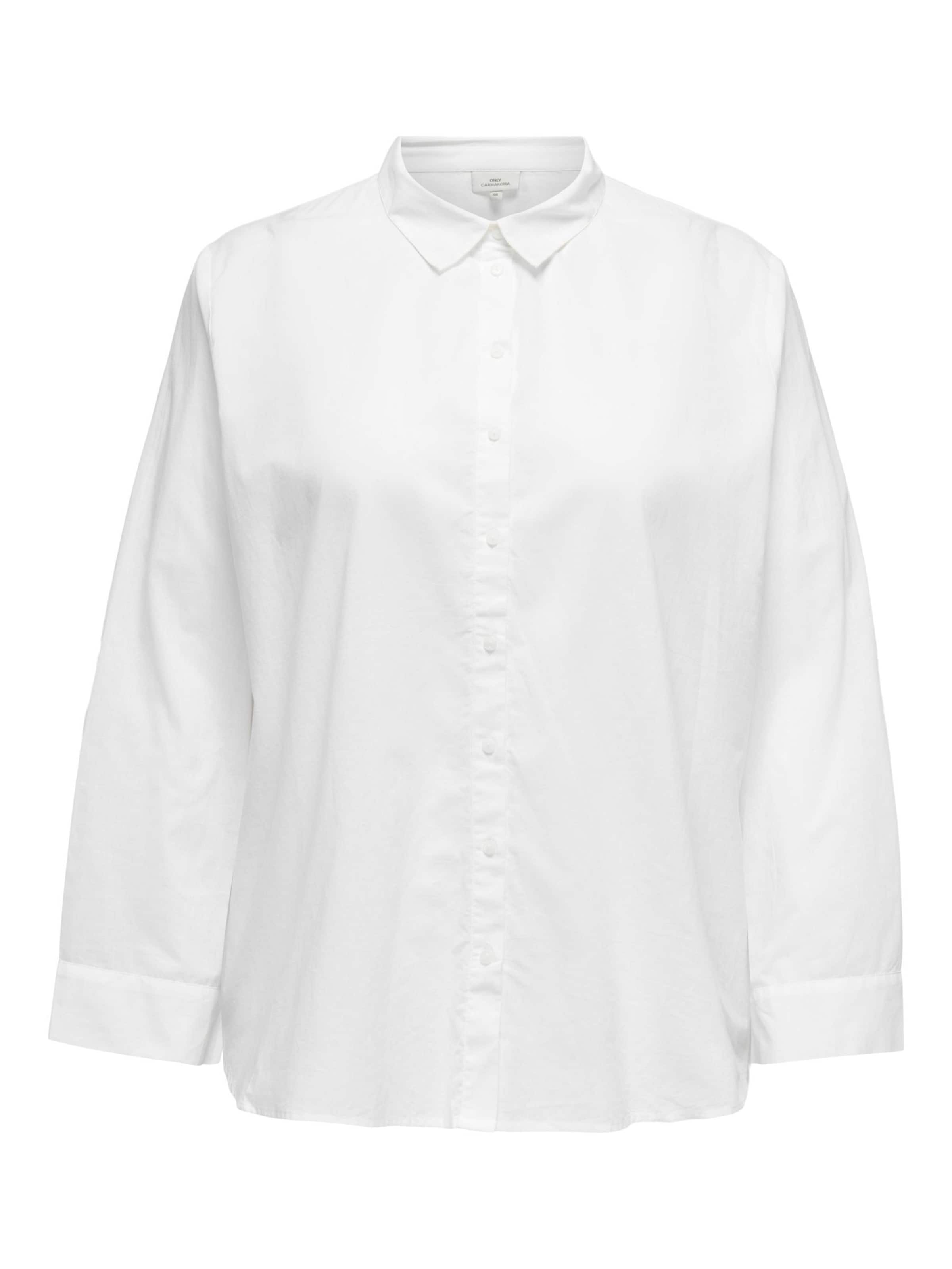 Camicia da donna 'CARNEW' ONLY Carmakoma di colore bianco, Visualizzazione prodotti