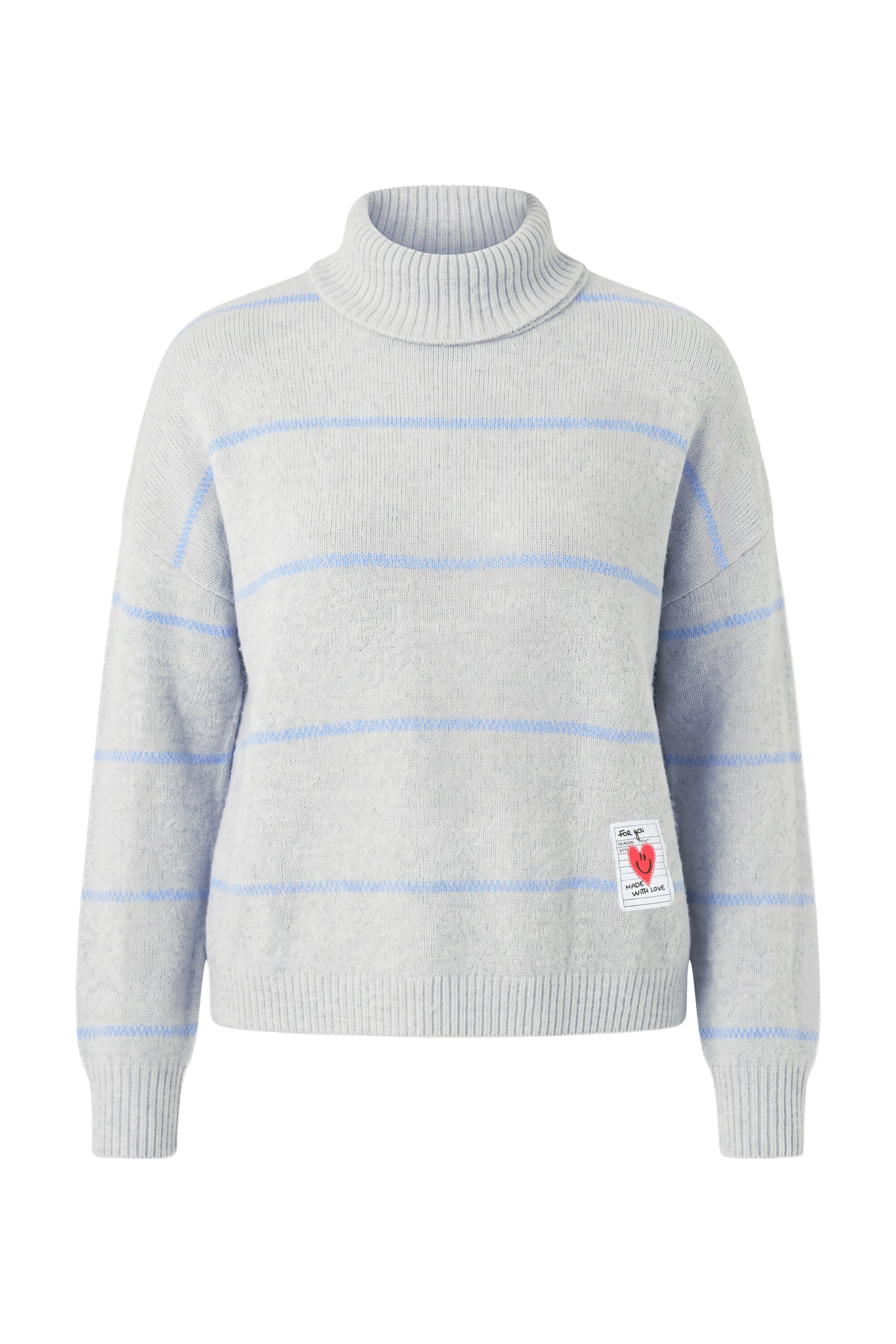 MIAMODA Pullover in M-L in blau, Produktansicht