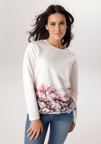 Aniston SELECTED Sweatshirt in Mischfarben: Vorderseite
