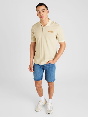 JACK & JONES Majica 'GABE' | bež barva
