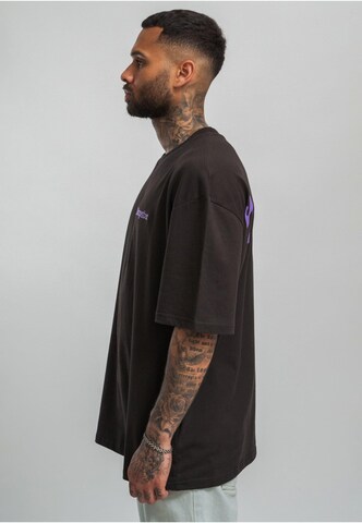 Dropsize Shirt in Schwarz