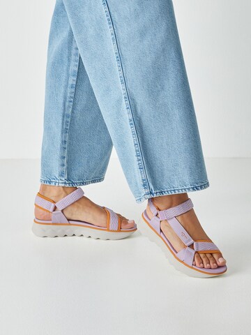 Sandales Tamaris en violet