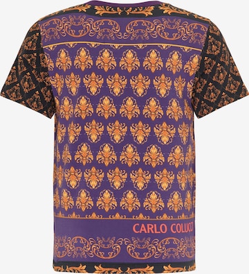 Carlo Colucci T-Shirt ' Codogno ' in Mischfarben