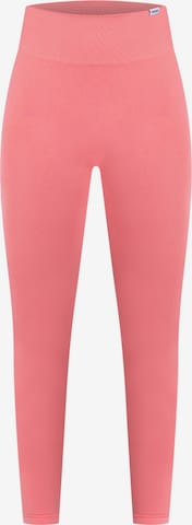 Smilodox Skinny Workout Pants 'Amaze Pro' in Pink: front