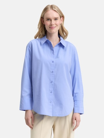 TOM TAILOR Bluse in Blau: Vorderseite